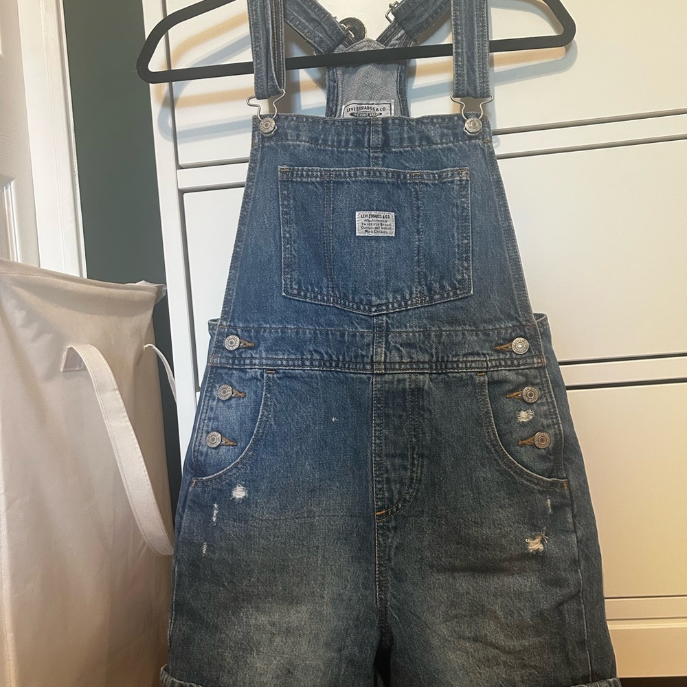 Levi's Blue Denim Jumpsuit